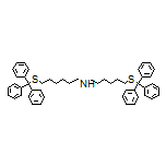 Bis[6-(tritylthio)hexyl]amine