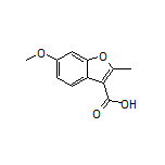 6-Methoxy-2-methylbenzofuran-3-carboxylic Acid