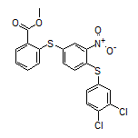 Methyl 2-[[4-[(3,4-Dichlorophenyl)thio]-3-nitrophenyl]thio]benzoate