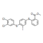 Methyl 2-[[4-[(3,4-Dichlorophenyl)thio]-3-iodophenyl]thio]benzoate