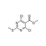 Methyl 4,6-Dichloro-2-(methylthio)pyrimidine-5-carboxylate