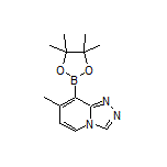 7-Methyl-[1,2,4]triazolo[4,3-a]pyridine-8-boronic Acid Pinacol Ester