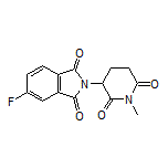 5-Fluoro-2-(1-methyl-2,6-dioxo-3-piperidyl)isoindoline-1,3-dione