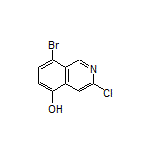 8-Bromo-3-chloroisoquinolin-5-ol
