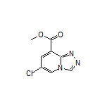 Methyl 6-Chloro-[1,2,4]triazolo[4,3-a]pyridine-8-carboxylate