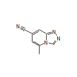 5-Methyl-[1,2,4]triazolo[4,3-a]pyridine-7-carbonitrile