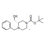 [(2S,5R)-1-Benzyl-4-Boc-5-methyl-2-piperazinyl]methanol