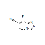 8-Fluoro-[1,2,4]triazolo[4,3-a]pyridine-7-carbonitrile