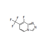 8-Fluoro-7-(trifluoromethyl)-[1,2,4]triazolo[4,3-a]pyridine