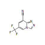 6-(Trifluoromethyl)-[1,2,4]triazolo[4,3-a]pyridine-8-carbonitrile