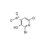 2-Bromo-6-chloro-4-nitropyridin-3-ol