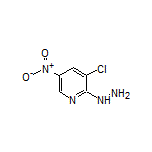 3-Chloro-2-hydrazinyl-5-nitropyridine