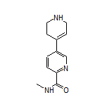N-Methyl-1’,2’,3’,6’-tetrahydro-[3,4’-bipyridine]-6-carboxamide
