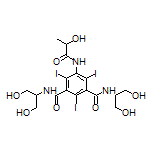 N1,N3-Bis(1,3-dihydroxy-2-propyl)-5-(2-hydroxypropanamido)-2,4,6-triiodoisophthalamide
