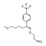 (E)-5-Methoxy-1-[4-(trifluoromethyl)phenyl]-1-pentanone O-(2-Aminoethyl) Oxime