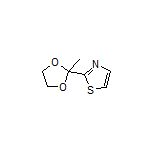 2-(2-Methyl-1,3-dioxolan-2-yl)thiazole