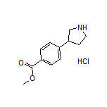 Methyl 4-(3-Pyrrolidinyl)benzoate Hydrochloride
