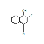 3-Fluoro-4-hydroxy-1-naphthonitrile
