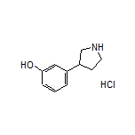 3-(3-Pyrrolidinyl)phenol Hydrochloride