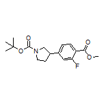 Methyl 4-(1-Boc-3-pyrrolidinyl)-2-fluorobenzoate