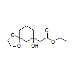 Ethyl 2-(7-Hydroxy-1,4-dioxaspiro[4.5]decan-7-yl)acetate