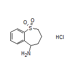 5-Amino-2,3,4,5-tetrahydrobenzo[b]thiepine 1,1-Dioxide Hydrochloride