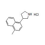 3-(4-Methyl-1-naphthalenyl)pyrrolidine Hydrochloride