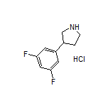 3-(3,5-Difluorophenyl)pyrrolidine Hydrochloride