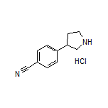 4-(3-Pyrrolidinyl)benzonitrile Hydrochloride