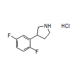 3-(2,5-Difluorophenyl)pyrrolidine Hydrochloride