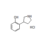 2-(3-Pyrrolidinyl)phenol Hydrochloride