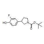 4-(1-Boc-3-pyrrolidinyl)-2-fluorophenol