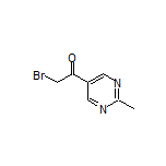 2-Bromo-1-(2-methylpyrimidin-5-yl)ethanone