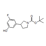 3-(1-Boc-3-pyrrolidinyl)-5-fluorophenol