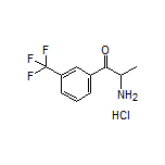 2-Amino-1-[3-(trifluoromethyl)phenyl]-1-propanone Hydrochloride