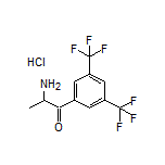 2-Amino-1-[3,5-bis(trifluoromethyl)phenyl]-1-propanone Hydrochloride