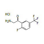 2-Amino-1-[2-fluoro-5-(trifluoromethyl)phenyl]ethanone Hydrochloride