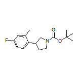 1-Boc-3-(4-fluoro-2-methylphenyl)pyrrolidine