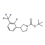 1-Boc-3-[2-fluoro-3-(trifluoromethyl)phenyl]pyrrolidine