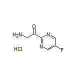 2-Amino-1-(5-fluoropyrimidin-2-yl)ethanone Hydrochloride