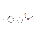 1-Boc-3-(4-ethylphenyl)pyrrolidine