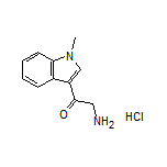 2-Amino-1-(1-methyl-3-indolyl)ethanone Hydrochloride