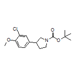 1-Boc-3-(3-chloro-4-methoxyphenyl)pyrrolidine