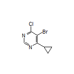 5-Bromo-4-chloro-6-cyclopropylpyrimidine
