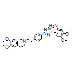 2-[2-[4-[2-[6,7-Dimethoxy-3,4-dihydroisoquinolin-2(1H)-yl]ethyl]phenyl]-2H-tetrazol-5-yl]-4,5-dimethoxyaniline