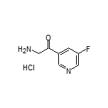 2-Amino-1-(5-fluoropyridin-3-yl)ethanone Hydrochloride