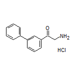 1-(3-Biphenylyl)-2-aminoethanone Hydrochloride