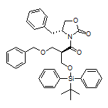 (R)-4-Benzyl-3-[(R)-3-(benzyloxy)-2-[[(tert-butyldiphenylsilyl)oxy]methyl]propanoyl]oxazolidin-2-one
