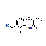 2-Ethyl-5,8-difluoro-6-(hydroxymethyl)-2H-benzo[b][1,4]oxazin-3(4H)-one