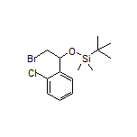 [2-Bromo-1-(2-chlorophenyl)ethoxy](tert-butyl)dimethylsilane